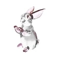 thumbnail image 1 of HCTSHG Glass Bunny Crystal Rabbit Figurine, Collectible Spring Easter Bunny Decorations, Glass Art Animal Paperweight, Easter Home Decor, Creative Gift Idea, Tabletop Decor, and Glass Sculpture, 1 of 6