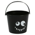 thumbnail image 1 of HCTSHG Halloween Trick or Treat Bucket, Halloween Jack O Lantern Candy Basket, Trick or Treat Pumpkin Pails Cauldron Kettle Candy Holder, Halloween Party Supplies, 1 of 8