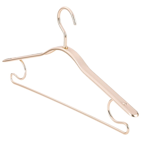 HCTSHG Heavy Duty Metal Hangers with Unique Hook Design Durable & Sturdy Coat Hangers Thick Withstands 25lbs Weight Smooth Powder Coated Finish Compact Shirt Hangers with Round Notches for Dress
