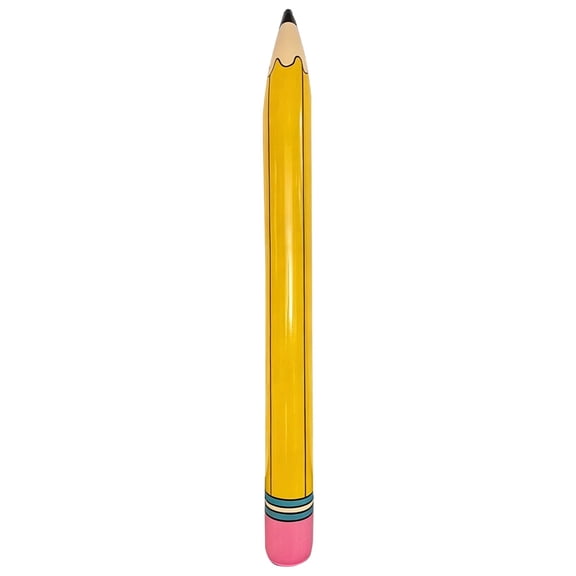 HCTSHG Inflatable Pencil Inflatable Crayon Inflatable Pencil Decoration, Pencil Balloon for Birthday Party Favor Supplies Room Decoration First Day Classroom Welcome Party Photo Prop