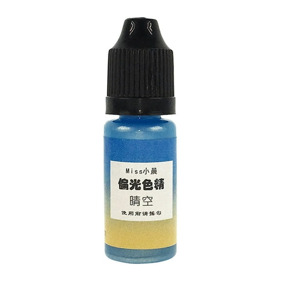 HCTSHG Ink Colors High Concentration Metallic Paint Resin Dye, Fast Drying Effect Ink, Epoxy Resin Art, Painting, Concentrated Shimmer Alcohol Paint Color Dye for Resin Petri Dish Making