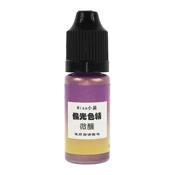 HCTSHG Ink Colors High Concentration Metallic Paint Resin Dye, Fast Drying Effect Ink, Epoxy Resin Art, Painting, Concentrated Shimmer Alcohol Paint Color Dye for Resin Petri Dish Making