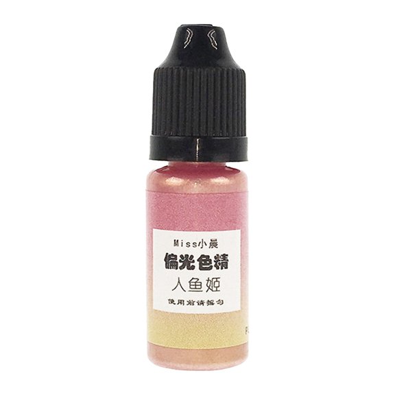 HCTSHG Ink Colors High Concentration Metallic Paint Resin Dye, Fast Drying Effect Ink, Epoxy Resin Art, Painting, Concentrated Shimmer Alcohol Paint Color Dye for Resin Petri Dish Making