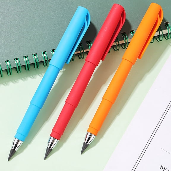 HCTSHG Inkless Pencil, Ink Free Uprights Pencil Technology, Unlimited Letter Perpetual Pencil, Reusable Everlasting Pencil for Home Office Writing and Drawing, Infinite Pencil, Reusable Pencil