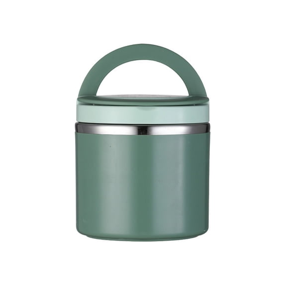 HCTSHG Insulated Food Jar and Vacuum Insulated Soup Container, Stainless Steel Lunch Box, Includes Folding Spoon for Conveniently Carrying Hot or Cold Food for School Work and Outings