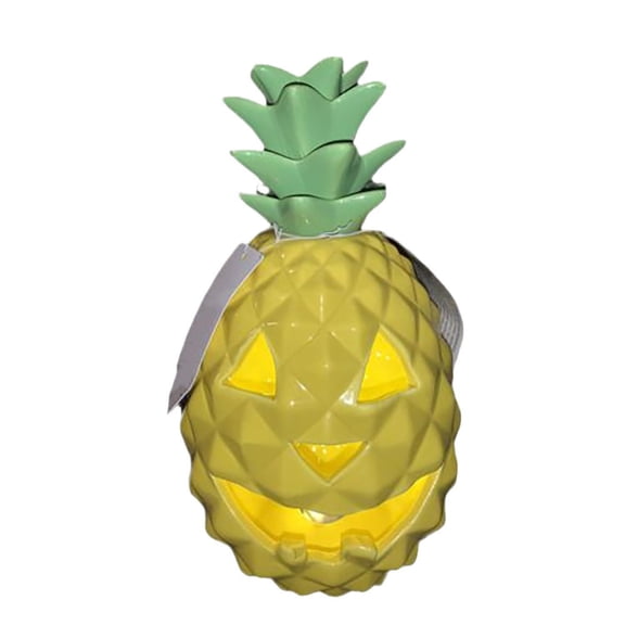 HCTSHG Mercury Glass Pineapple Lamp, Pineapple Decorations Lights Battery Operated LED Night Light, Glass Table Lamp for Bedroom Home Decoration Living Room Side Table
