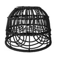 thumbnail image 1 of HCTSHG Modern Fabric Lamp Shade,Simple and Elegant for Gazebo,Battery Operated Boho Hanging Lamp,Handmade Rattan Decorative Lights,LED Lantern for Patio,Backyard,String Lights,Outdoor Ambiance, 1 of 4