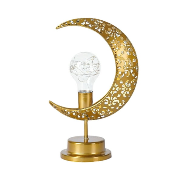 HCTSHG Moon Lamp for Bedroom, Lunar Night Light, Ramadan Eid Christmas Decor, Fairy Galaxy Light for Kids, Celestial Lamp for Home Decoration and Gifts