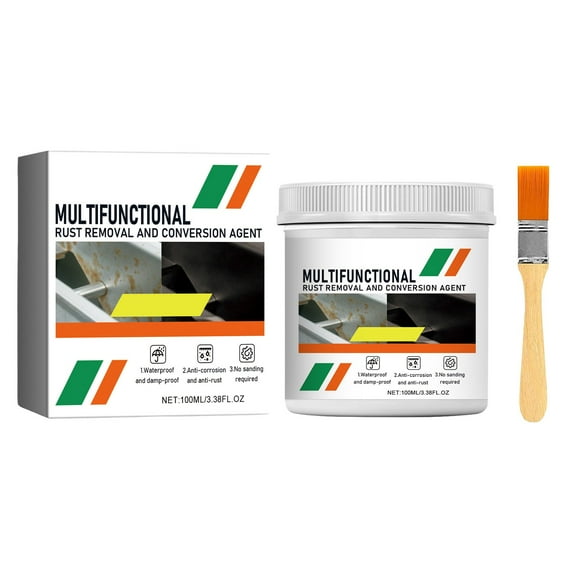 HCTSHG Multi Purpose Preventer Multi Purpose Converter Rapid Prevention Waterborne Preventive Metal Paint Dry Metal Paint(100ml),Anti Rust and Rust Prevention Paint, No Sanding or Primer Needed