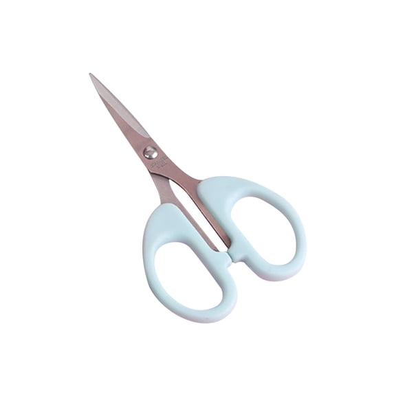 HCTSHG Multipurpose Blue Scissors Stainless,Shears for Supplies Cutting Leather Arts Crafts Scissors,Heavy Duty All-Purpose Titanium Coating Forged Stainless Steel Sharp Sewing Tailor Dressmaking