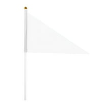 HCTSHG Pennant Flags, 20PCS Small Mini Hand Held Solid Color Flags on Sticks, for DIY Graffiti, Party Events, School Celebrations, Kids Birthday and Sports Clubs