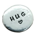 thumbnail image 1 of ​HCTSHG Personalized Hand-Stamped Pocket Keepsake Custom Engraved Jewelry Gift for Anniversary Wedding Valentine's Day Friendship Token with Sentimental Message, 1 of 8