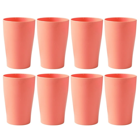 HCTSHG Pp Plastic Cups Gargle Cups Cold Water Cups Tableware Cups Set Wash Cups, BPA Free Unbreakable Water Cups for Kitchen and Dining,Dishwasher and Microwave Safe ﻿
