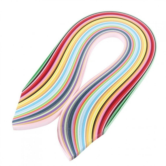 HCTSHG Quilling Strips Set,Paper Quilling Set Diy Quilling Paper Multi Color Quilling Paper Art Strips In 540mm Length 3mm Width