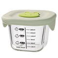 thumbnail image 1 of HCTSHG Reusable Glass Storage Containers with Secure Lids, 8oz Leakproof Snack Containers for Baby Food Puree, Salad Dressing, Infant Meals, Small Freezer Safe Glass Food Containers for Kitchen, 1 of 9