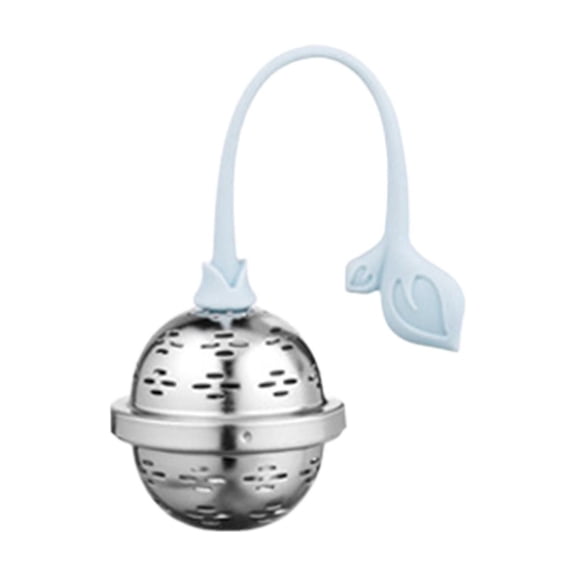 HCTSHG Stainless Steel Seasoning Strainer and Tea Ball Filter,Fine Mesh Design Soup Seasonings Separation Basket with Chain Hook for Home Kitchen and Restaurant Cooking,Infusing Herbs,Spices, Tea