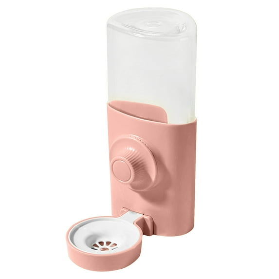 HCTSHG Water Feeder Removable Stainless Hanging Drinking Plasticbottle Water Dispenser Drinker Crate Bunny Puppy Cat Chinchilla Ferret Guinea Pigs Squirrel Hedgehog