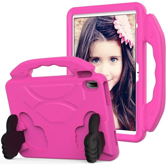 HCTian Compatible with iPad (A16) 11th Generation 11 Inch Kids Case,Impact-Resistant Shell Lightweight Foam Bumper Protective EVA Case Shockproof Cover Handle Stand for Children Proof Cover