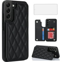 HCTian Phone Case for Samsung Galaxy S20 FE 5G 6.5 inch Wallet Cover with Screen Protector and Leather RFID Card Holder Stand Cell S 20 EF UW S20FE5G S20FE 20S S2O Fan Edition 4G G5 Women