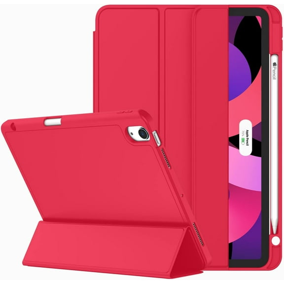 HCTian iPad Air 11 Inch Case M3 2025 / M2 2024, iPad Air Case 5th Generation/4th Generation 2022/2020 10.9 Inch [Support Touch ID and Auto Wake/Sleep]