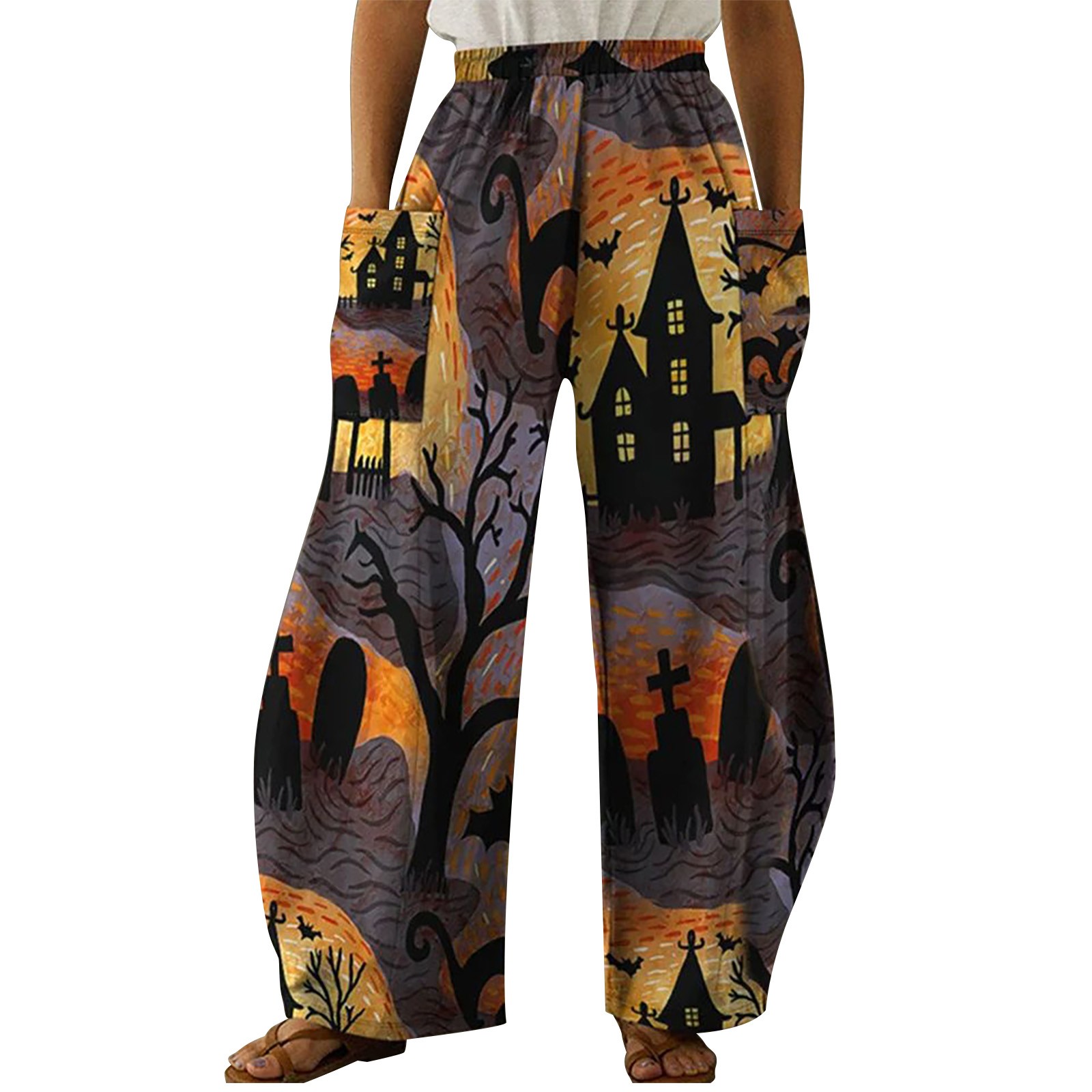 HCURIBAD Clearance! Baggy Joggers for Women, Hiking Pants Women's New