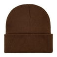 thumbnail image 1 of HCURIBAD Unisex Beanie Men Women - Unisex Cuffed Plain Skull Knit Hat Cap, Knitted Cuffed Soft Warm Hat for Men / Women Ski Watch Cap, 1PC Knitted Hat G One Size, 1 of 7