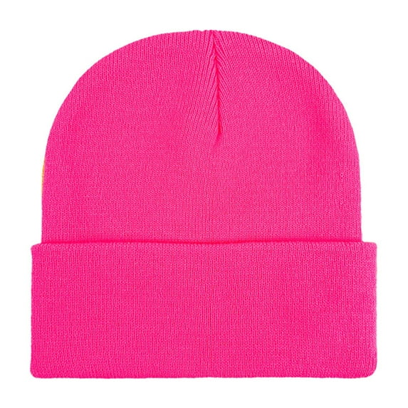 HCURIBAD Unisex Beanie Men Women - Unisex Cuffed Plain Skull Knit Hat Cap, Knitted Cuffed Soft Warm Hat for Men / Women Ski Watch Cap, 1PC Knitted Hat One Size