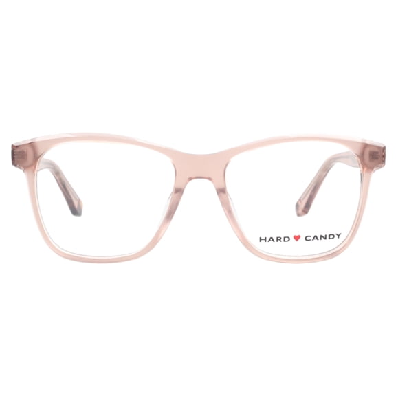 Hard Candy Flower Child Rx'ble Eyeglasses with Case, Crystal Pink