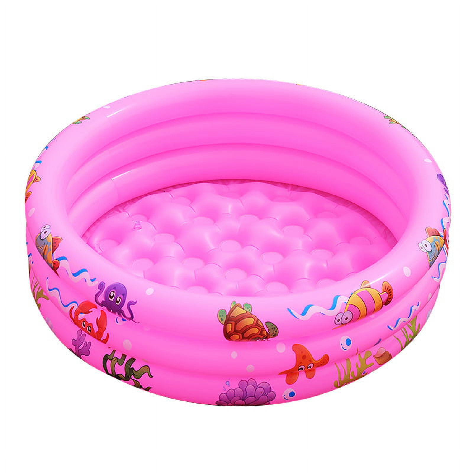 HCXIN Kiddie Pool for Toddler, 48 X12”，Kids Swimming Pool, Inflatable