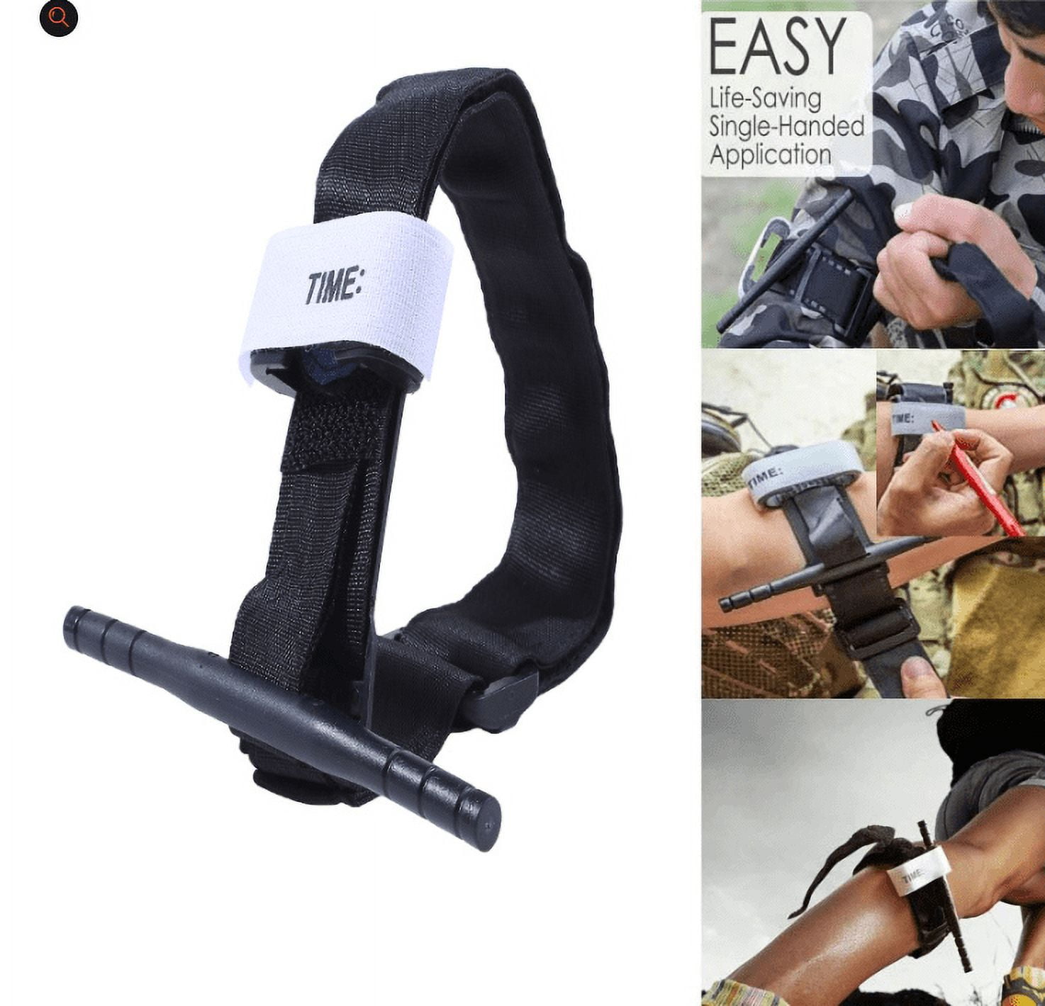 95CM Garot tourniquet Hand Emergency Strap Buckle First Aid Kits Quick Slow  Release Outdoor self-defense