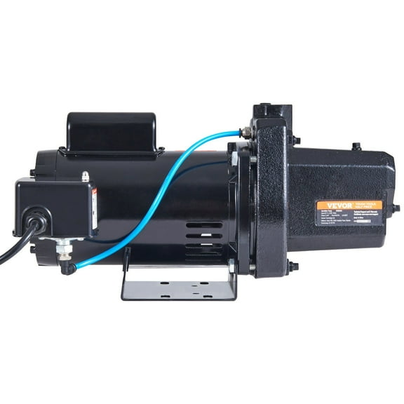 HCY 1.5 HP Cast Iron Sprinkler/Irrigation Pump, 115/230 Volt, 66 GPM 3450 RPM Shallow Well Jet Water Pump Booster, 1'' NPT Outlet 1-1/4'' NPT Inlet Lake Lawn Pump for Irrigation Sprinkler System