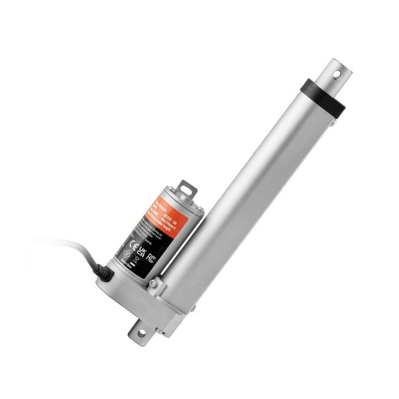 HCY 12V Linear Actuator - 6 Inch Stroke, High Load Capacity 330lbs with Mounting Bracket and IP54 Protection