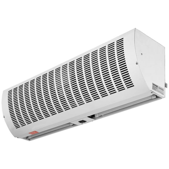 HCY 36" Commercial Indoor Air Curtain Super Power 2 Speeds 1200CFM, Wall Mounted Air Curtains for Doors, Indoor Over Door Fan with Heavy Duty Limit Switch, Easy-Install 110V Unheated