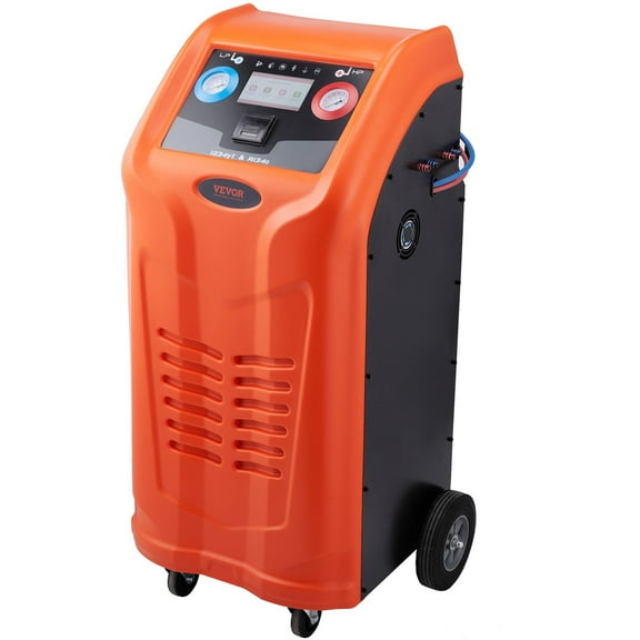 HCY Fully Automatic Refrigerant Recovery Machine - Dual Cylinder AC Recovery Machine Kit Built in Compressor/Electronic Scale/Filter/Recovery Tank, Recovery Machine HVAC Only for R134A+R1234YF