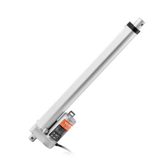 HCY Linear Actuator 12V 12Inch 0.55"/s High Speed 220lbs/1000N IP54 Protection