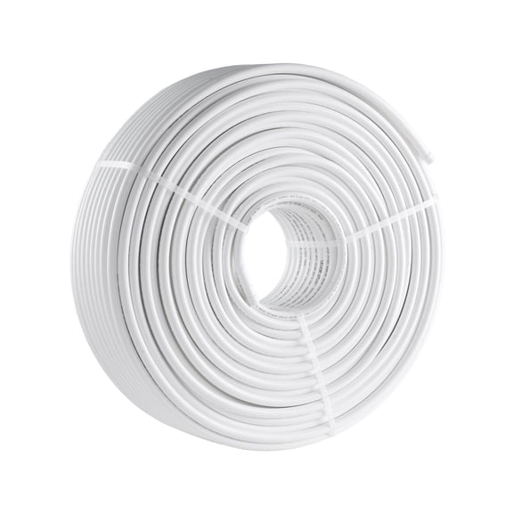 HCY PEX-AL-PEX Tube, 656ft, 5/8'' Diameter Aluminum-Plastic Composite Pipe Oxygen Barrier Radiant Floor PEX Pipe, 0.08'' Thickness Radiant Heat Floor Plumbing Inner Aluminum Layer PEX Tubing Pipe