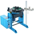 thumbnail image 1 of HCY Rotary Welding Positioner 66LBS / 30KG, 0-90° Welding Positioning Turntable Table 1-12RPM 80W, with 12.4 Inch 3-Jaw Lathe Chuck & Welding Torch Stand Holder for Cutting, Grinding, Assembly, 1 of 7