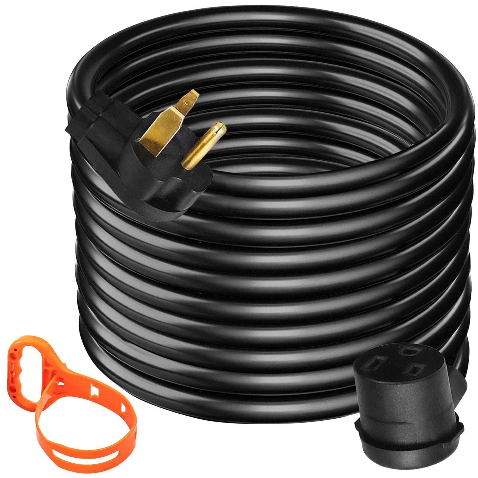HCY Welder Extension Cord 40Amp 50ft 250V, Welding Power Cord with NEMA 6-50 Plug 8 Gauge 3 Prong for MIG,Lincoln,Plasma,Miller,TIG