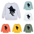 thumbnail image 1 of HCYSFG Boys Dinosaur Hoodies Long Sleeve Hooded Kangaroo Pocket Relaxed Fit Drawstring Ribbed Pullovers Animal Lover Sweatshirts, 1 of 9