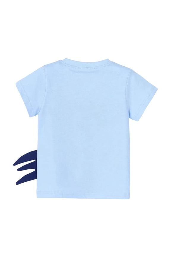 Boys Everyday T Shirt Crew Neck Short Sleeve Glow In Dark Lizard Print Cute Top Breathable Loose Fit Casual Tee Clothes Kids