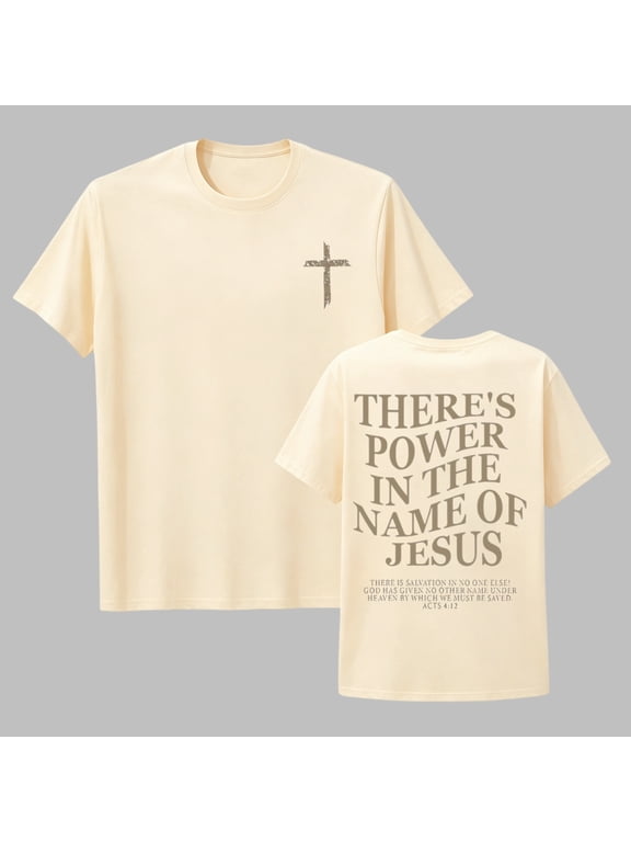 Boys T-Shirt Christian Cross Motto Graphic Top Crew Neck Short Sleeve Motivational Quotes Summer Shirt Age 1-13