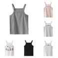 thumbnail image 1 of HCYSFG Girls Assorted Print Tank Tops Square Neck Sleeveless Cherry Heart Cartoon Graphic Basic UnderTees Summer Camisoles, 1 of 4