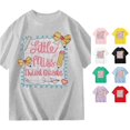 thumbnail image 1 of HCYSFG Girls Back To School T Shirts Little Miss Third Grade Letter Crewneck Short Sleeve Tees Pencil Bow Detail Classroom Outfit Tops, 1 of 7
