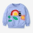 thumbnail image 1 of HCYSFG Girls Cute Cartoon Graphic Printed Sweatshirt Long Sleeve Pants 2 Piece Set Fall Winter Pullover Outfit Set, 1 of 7