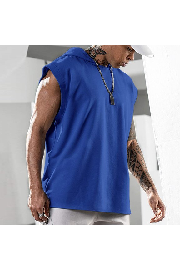 Mens Vertical Striped Knit Tank Top V-Neck Summer Slim Fit Sleeveless Shirt Athletic Muscle Vest Solid Color Casual Knitwear Workout Top