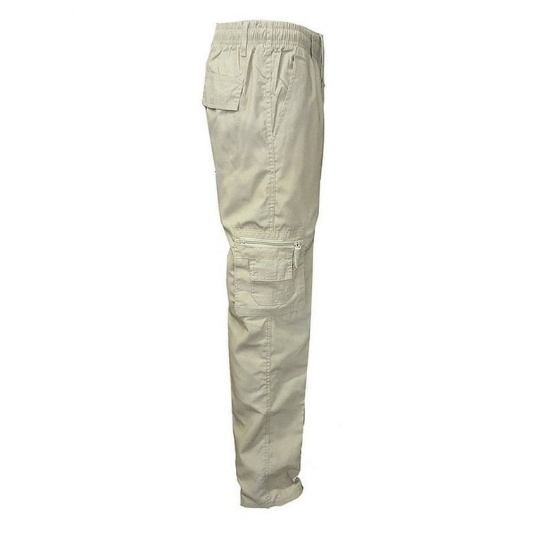 Khaki cargo cheap pants walmart