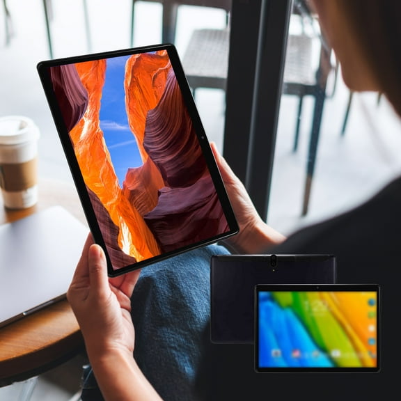 HD 10.1 Inch Android Tablet 8-core IPS High Definition Screen WiFi Bluetooth Voice Call Game Video Learning Tablet SIM Card Communication Function