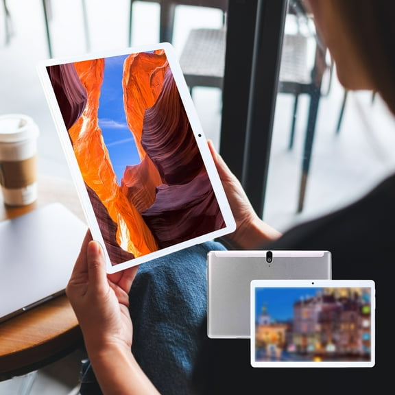 HD 10.1 Inch Android Tablet 8-core IPS High Definition Screen WiFi Bluetooth Voice Call Game Video Learning Tablet SIM Card Communication Function