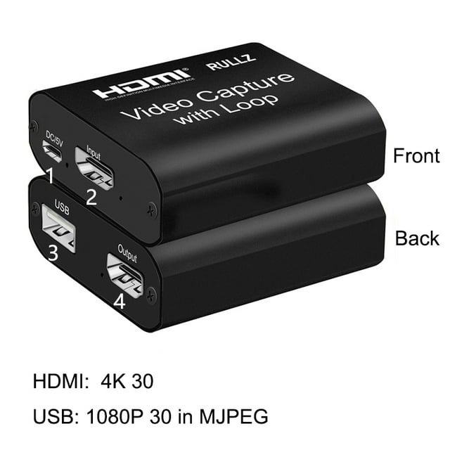 HD 1080P 4K HDMI Video Capture Card HDMI To USB 2.0 3.0 Placa De