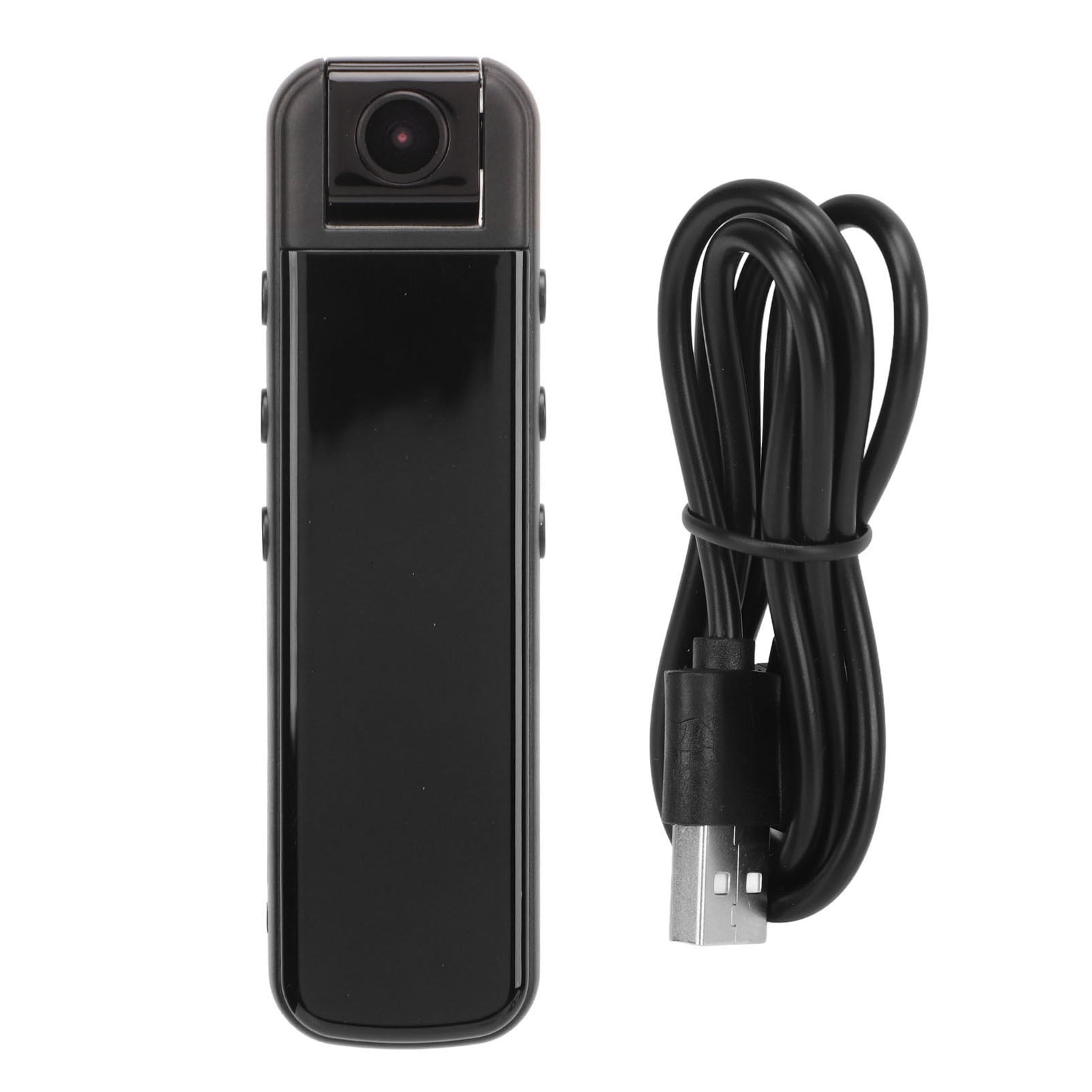 HD 1080P Body Camera, WiFi Infrared Mini Recorder with Clip, 180 Degree